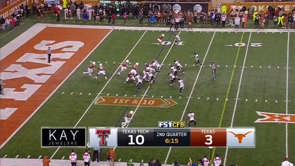 Chris Warren III scores 91-yard TD against Texas Tech - 2015 College Football Highlights