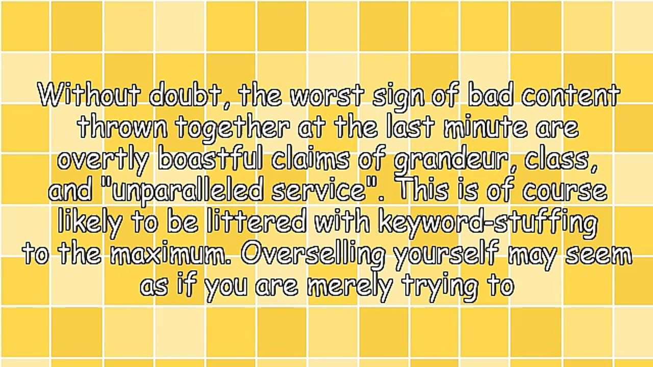 Writing Words For The Customer