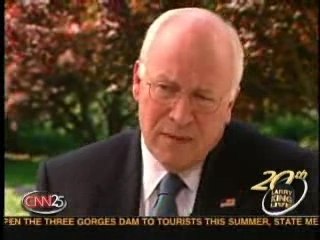DICK CHENEY VERSE AMNESTY INTERNATIONAL