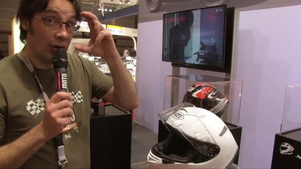Salon moto de Paris 2015 : analyse des nouveaux casques Shoei, Arai, HJC