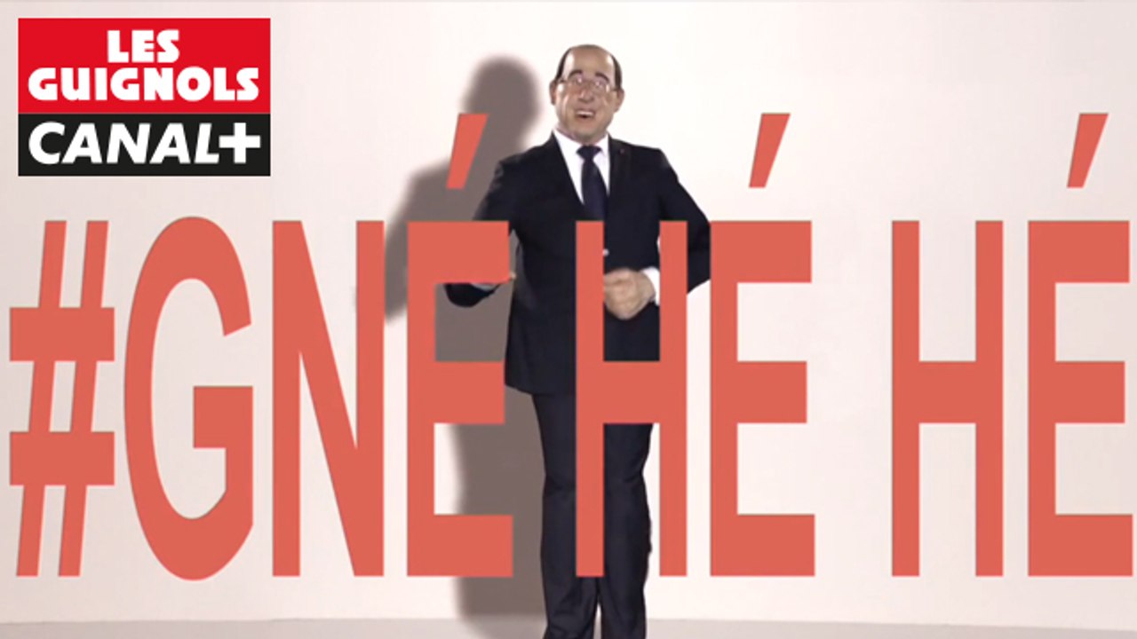 "Gné Hé Hé" : "Blurred Lines" par François Hollande - Les Guignols - CANAL+