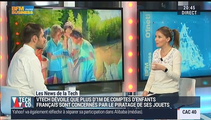 Les News de la Tech : Le fabricant de jouets Vtech a été victime de piratage - 02/12