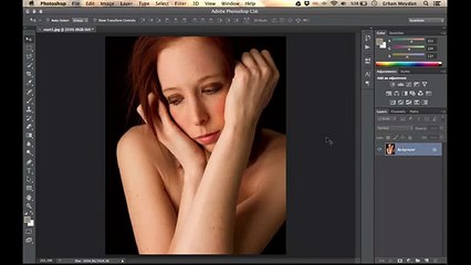Adobe Photoshop Action Panelinin Buton Modunda Kullanımı