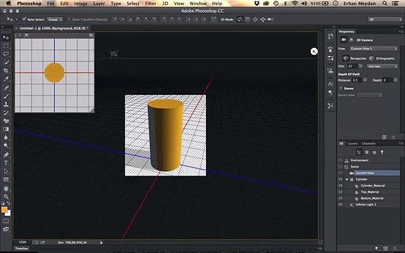 adobe photoshop cc 3 boyutlu boyama yenilikleri 3d painting