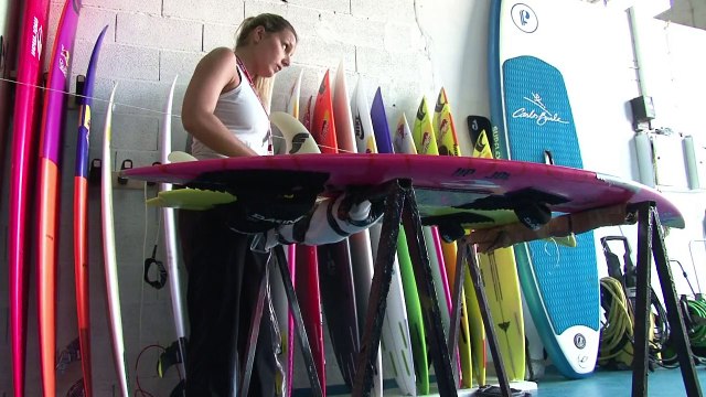 Nas ondas de Nazaré