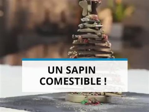 Un sapin de Noël.....en chocolat !