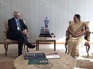 Gandhinagar Denmark Ambassador meet Gujarat CM