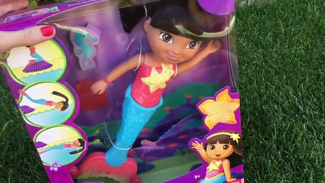 Mermaid Dora The Explorer Dive & Swim Doras Mermaid Adventures Dora Sirena Nadadora Fishe