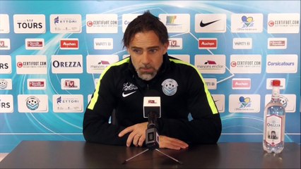 Conférence d'avant match (Libourne) : Marco Simone