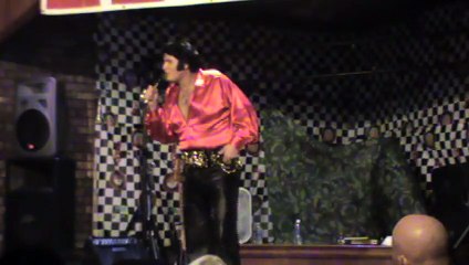 E-Rock sings 'Tomorrow Never Comes' Elvis Week 2015