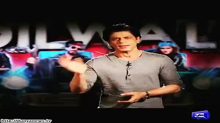 Shah Rukh Khan's message for Pakistani fans.