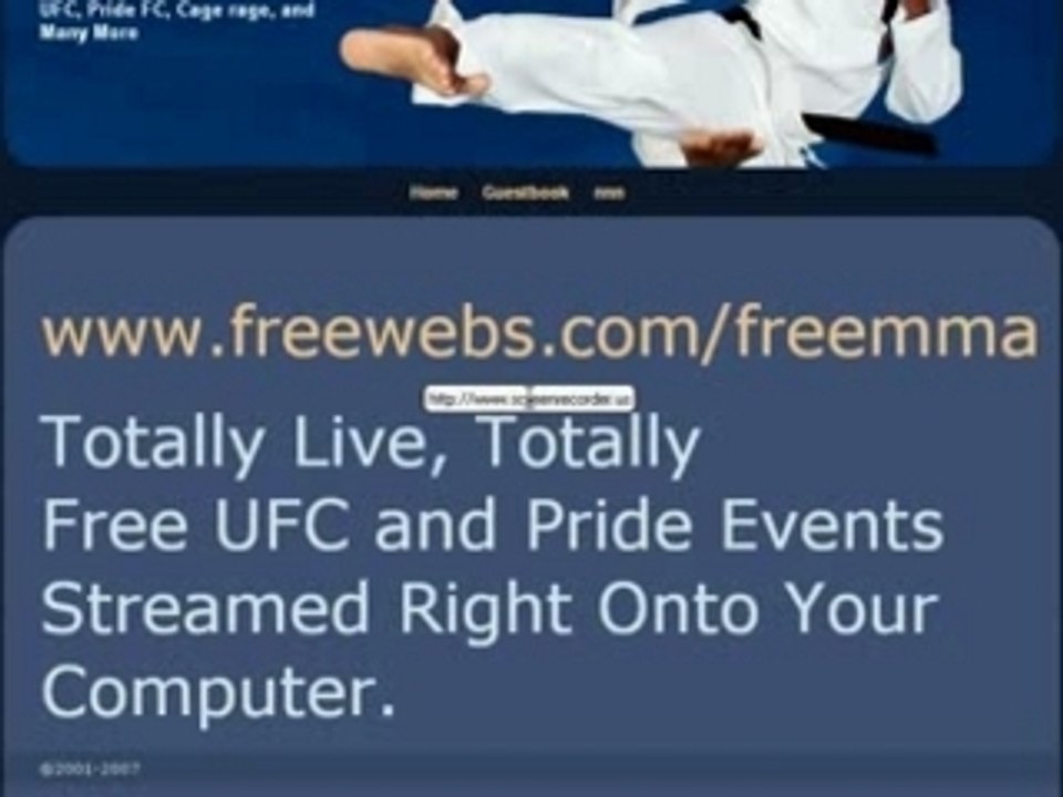 Free Live UFC Events