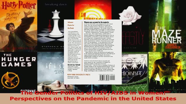 Read The Gender Politics of HIVAIDS in Women Perspectives on the Pandemic in the United Ebook Free