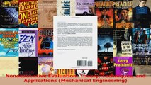 PDF Download  Nondestructive Evaluation Theory Techniques and Applications Mechanical Engineering Read Online
