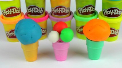 Little Play Doh Surprise Eggs Ice Cream Disney Kinder Toys