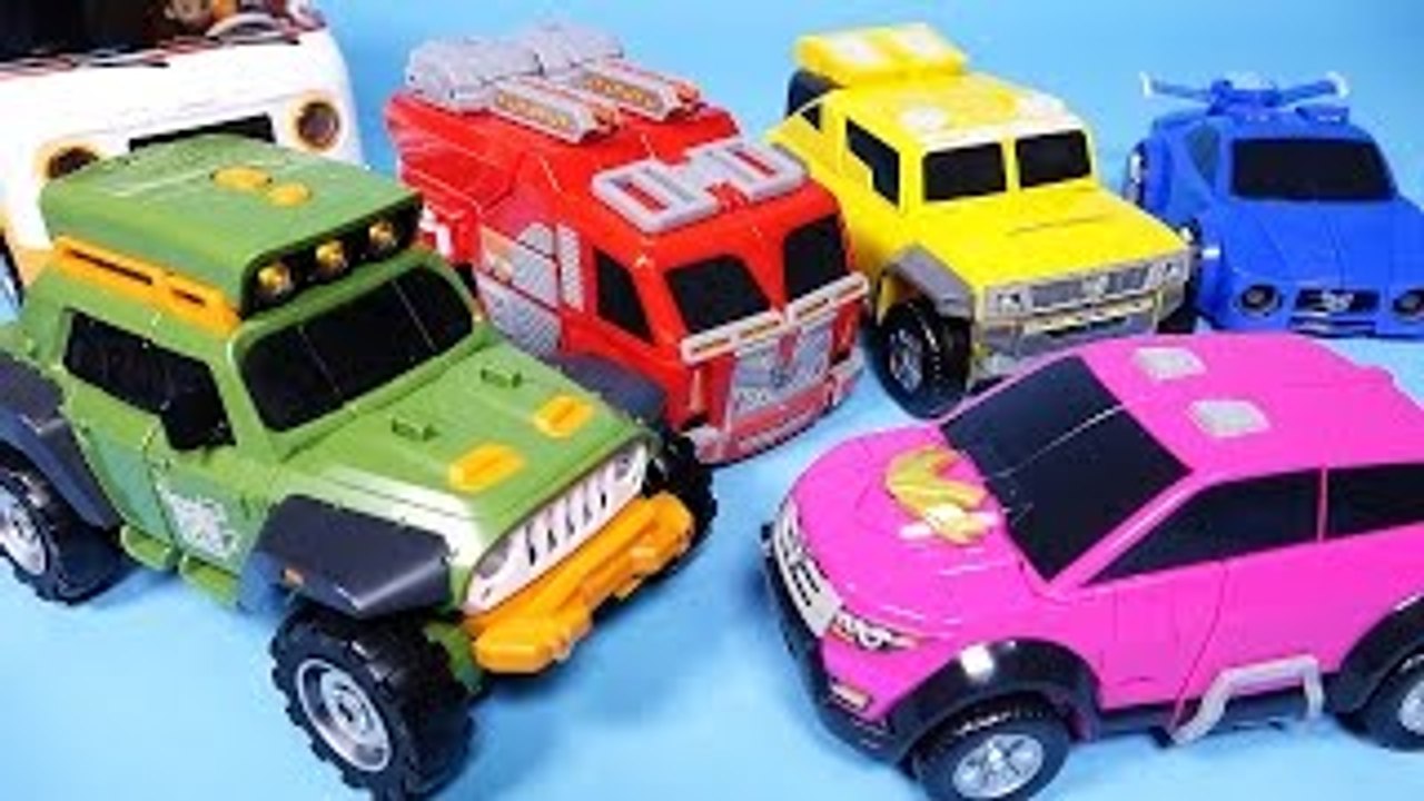 또봇 K 미니특공대 변신, 헬로카봇 파워레인저 다이노포스 장난감 TO