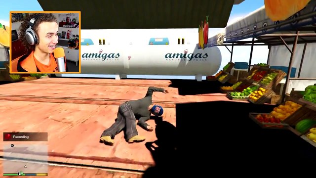 IMPOSSIBLE MODDED BIKE PARKOUR! (GTA 5 Mods Funny Moments)