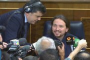 Pablo Iglesias se sienta en el 'banco azul'