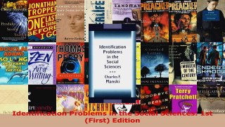 Download  Identification Problems in the Social Sciences 1st First Edition PDF Free