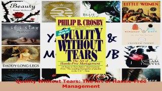 Download  Quality Without Tears The Art of HassleFree Management PDF Online
