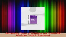 Read  Asymptotic Theory of Statistics and Probability Springer Texts in Statistics Ebook Online