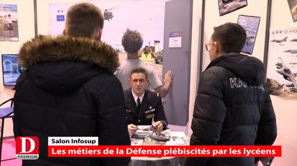 Les métiers de la Défense plébiscités au salon Infosup