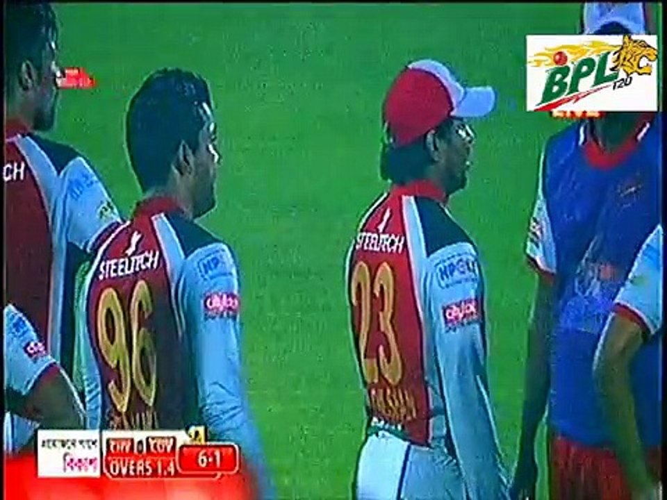 Strange Decision by The Umpire Controversy  in  BPL 2015