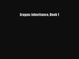 Eragon: Inheritance Book 1 [PDF Download] Online