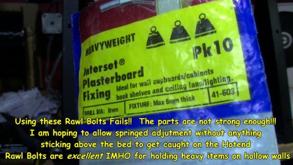 Protomaker 3D Printer Getting ready for heatbed FAIL