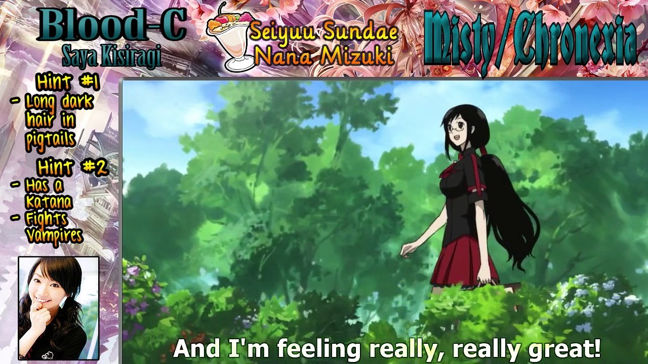 Test Your Anime Knowledge - Seiyuu Sundae - Nana Mizuki