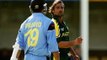 Cricket Fight - Rahul Dravid Vs Shoaib Akhtar  -RARE-
