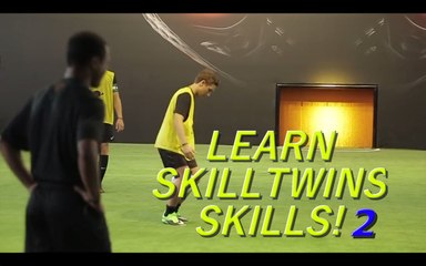 Learn Easy & Useful Football Match Skills -SkillTwins CRAZY Nutmeg⁄Panna Skill vs. Football Professional Player! ★Cristiano Ronaldo - The Gold Man - Skills,Passes and Goals  Iniesta Skill Tutorial
