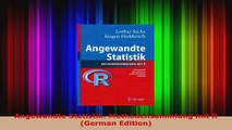 Download  Angewandte Statistik Methodensammlung mit R German Edition Ebook Online