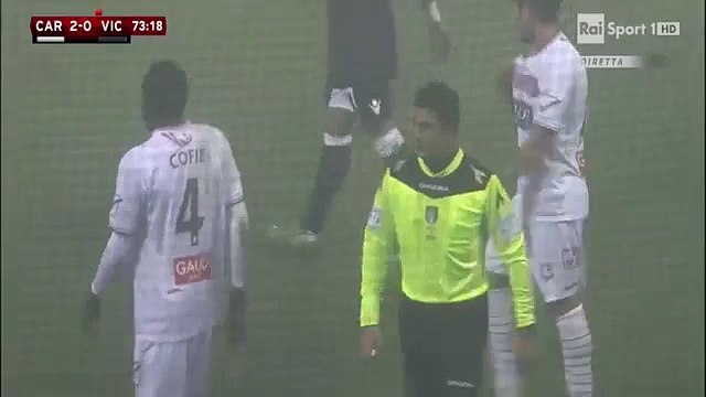 Carpi - Vicenza 2 - 1 Gol Leonardo Davide Gatto - Coppa Italia (03-12-2015)