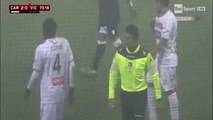 Carpi - Vicenza 2 - 1 Gol Leonardo Davide Gatto - Coppa Italia (03-12-2015)