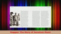 Read  Reggae The Story of Jamaican Music PDF Online