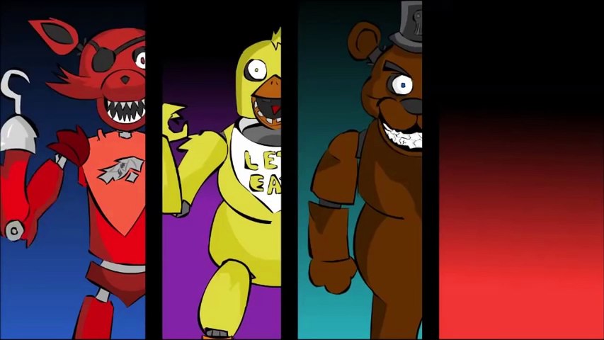 BLENDER/FNAF) Five Nights At Freddy's 1 Song  FNAF ANIMATION AMV (Song  by: TheLivingTombstone) 