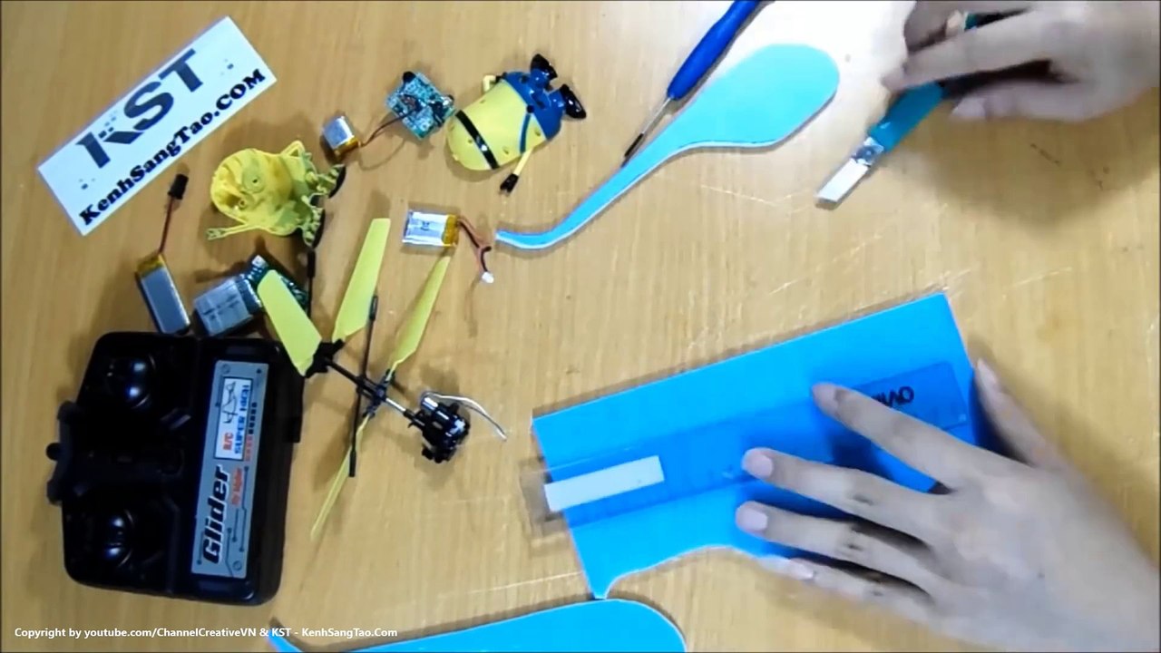 How To Make Helicopter At Home which fly Remote Control Mini