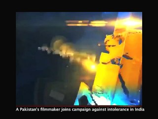 Khalid Hasan Khan returns his award to India