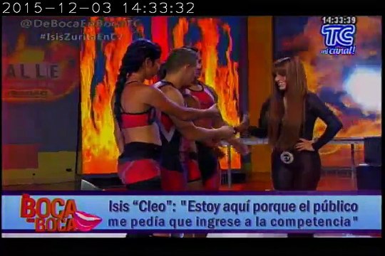 Isis “Cleo” nueva competidora de Calle 7