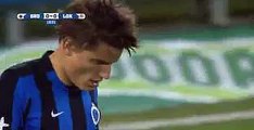 Davy de Fauw Amazing Header | Club Brugge 0-0 Lokeren Belgium Cup 8ths Finals - 03.12.2015