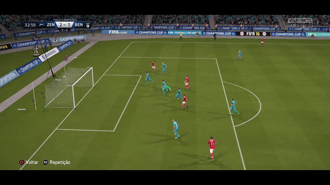 FIFA 16 final da champion Europa sport Lisboa Benfica