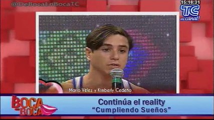 Mario Vélez y Campanita bailaron en reality “Cumpliendo Sueños”