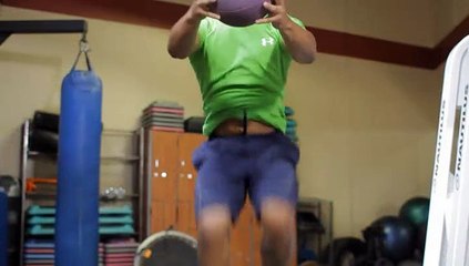 What Is a Medicine Ball Tuck Jump?