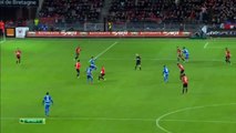 Remy Cabella Goal - Rennes 0 - 1 Marseille - 03/12/2015