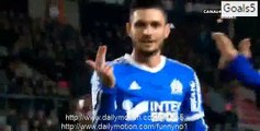 Remy Cabella Goal Rennes 0 - 1 Marseille Ligue 1 3-12-2015