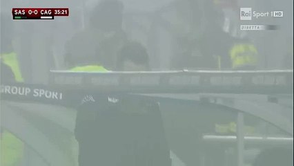 Sassuolo - Cagliari 0 - 1 Gol Marco Sau - Coppa Italia (03-12-2015)