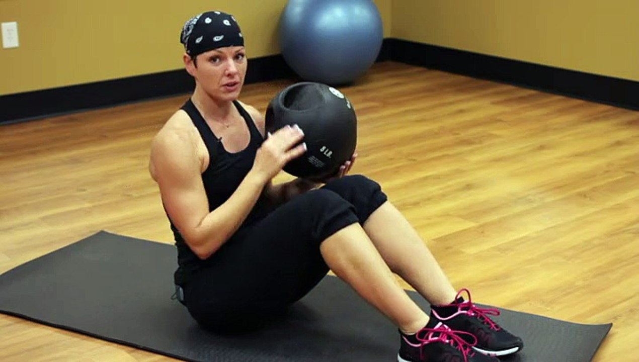 How to Work Muffin Tops Using Weights