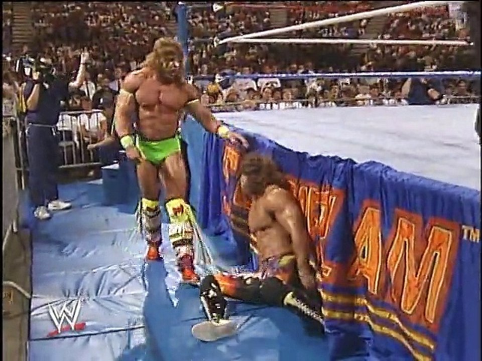 WWF SummerSlam 1989 - Rick Rude Vs. The Ultimate Warrior