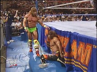 WWF SummerSlam 1989 - Rick Rude Vs. The Ultimate Warrior